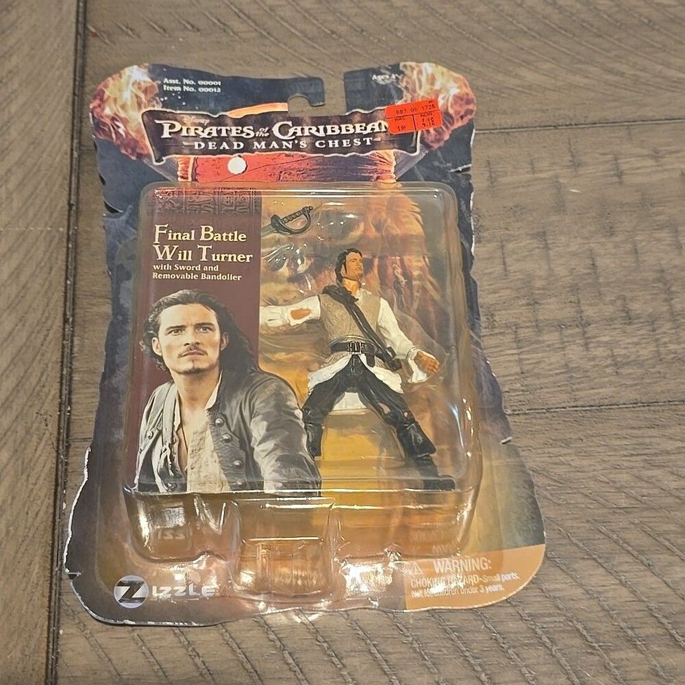 Pirates of the Caribbean Dead Man's Chest Captain Will Turner figure